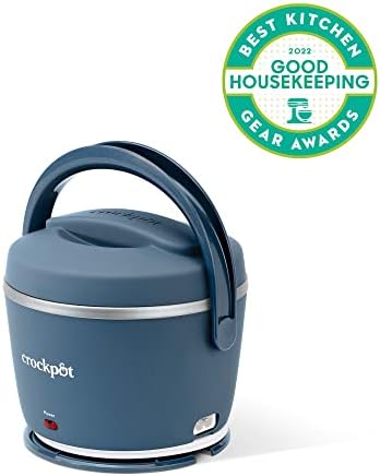Electric Lunch Box Food Warmer 20oz – Faded Blue - Curated Catalog K6