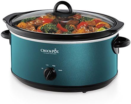 7 Quart Manual Slow Cooker – Turquoise - Curated Catalog B1