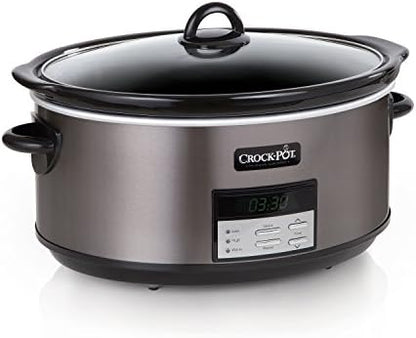 8 Quart Programmable Slow Cooker with Auto Warm - Curated Catalog O8