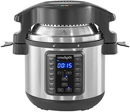 Express Crisp 8 Quart 10-in-1 Pressure Cooker - Curated Catalog U9