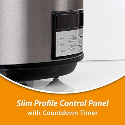 8 Quart Programmable Slow Cooker with Auto Warm - Curated Catalog O8