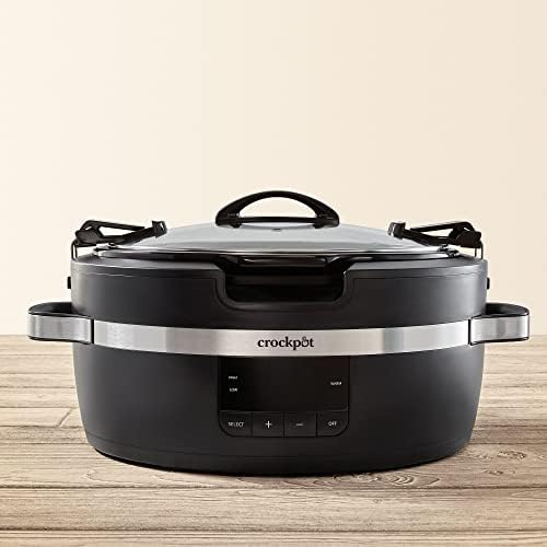 Thermoshield 6 Quart Slow Cooker with Carry Handles - Curated Catalog B8