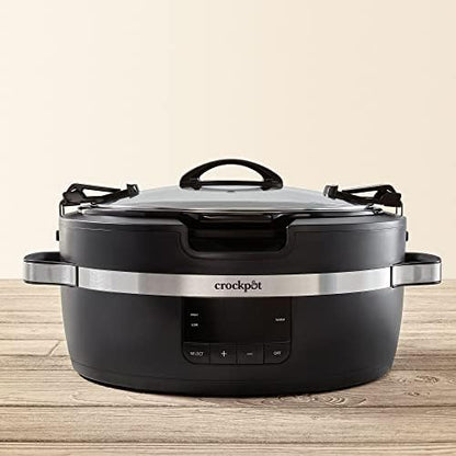Thermoshield 6 Quart Slow Cooker with Carry Handles - Curated Catalog B8