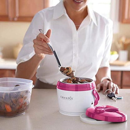 Lunch Crock Portable Food Warmer 20oz – Pink - Curated Catalog J5