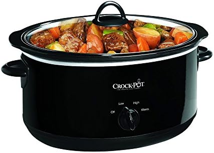 8 Quart Manual Slow Cooker – Black - Curated Catalog C1