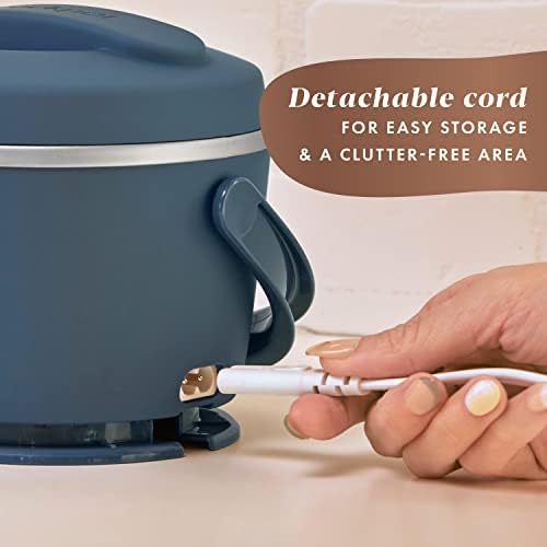 Electric Lunch Box Food Warmer 20oz – Faded Blue - Curated Catalog K6
