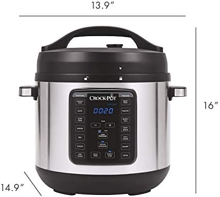 8 Quart Express Crock Multi-Use Pressure Cooker - Curated Catalog N9