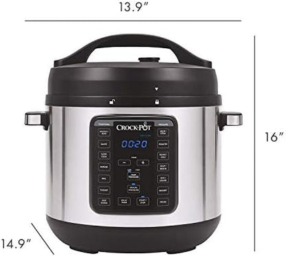 8 Quart Express Crock Multi-Use Pressure Cooker - Curated Catalog N9