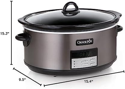8 Quart Programmable Slow Cooker with Auto Warm - Curated Catalog O8