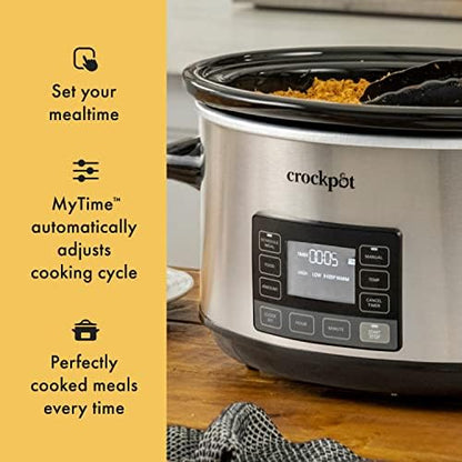 7 Quart Portable Programmable Slow Cooker with Timer - Curated Catalog Z8