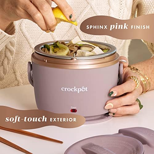 Electric Lunch Box Food Warmer 20oz – Blush Pink - Curated Catalog V1