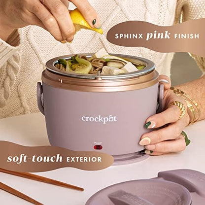 Electric Lunch Box Food Warmer 20oz – Blush Pink - Curated Catalog V1