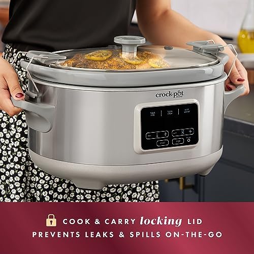 7 Quart Programmable Cook & Carry Slow Cooker - Curated Catalog R7