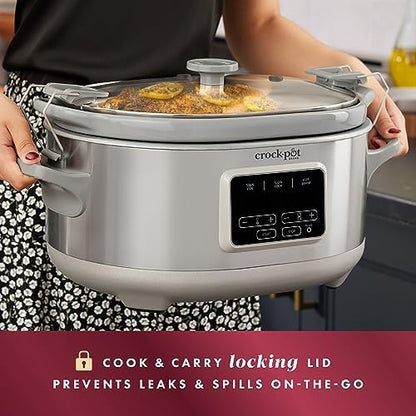 7 Quart Programmable Cook & Carry Slow Cooker - Curated Catalog R7