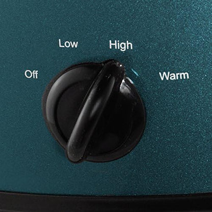 7 Quart Manual Slow Cooker – Turquoise - Curated Catalog I6