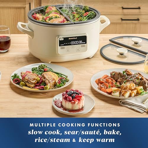 MultiMeal Multicooker with Programmable Slow Cooker - Curated Catalog M9