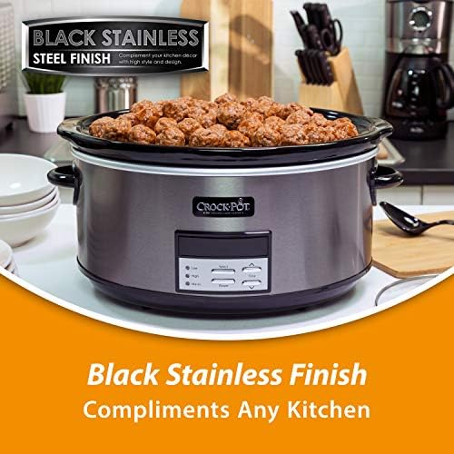 8 Quart Programmable Slow Cooker with Auto Warm - Curated Catalog O8