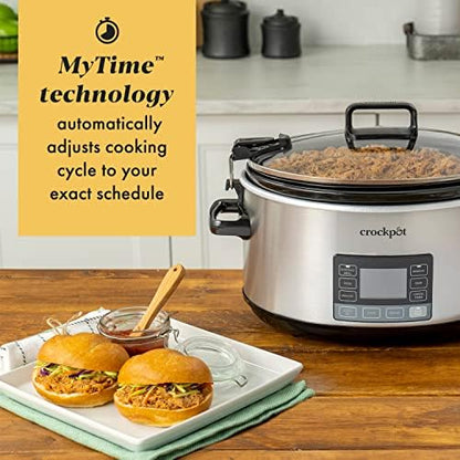 7 Quart Portable Programmable Slow Cooker with Timer - Curated Catalog Z8