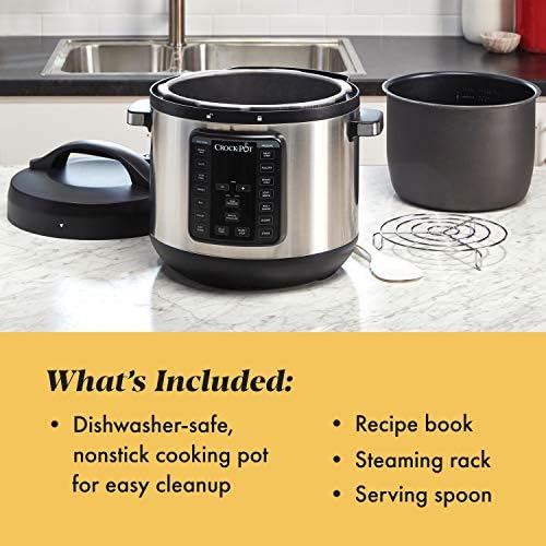 8 Quart Express Crock Multi-Use Pressure Cooker - Curated Catalog N9
