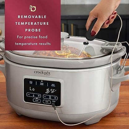 7 Quart Programmable Cook & Carry Slow Cooker - Curated Catalog R7