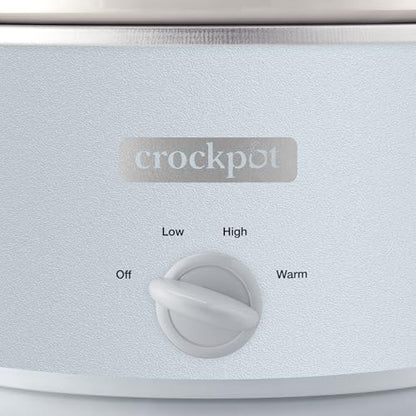 4.5 Quart Manual Slow Cooker – Macaroon Blue - Curated Catalog C1