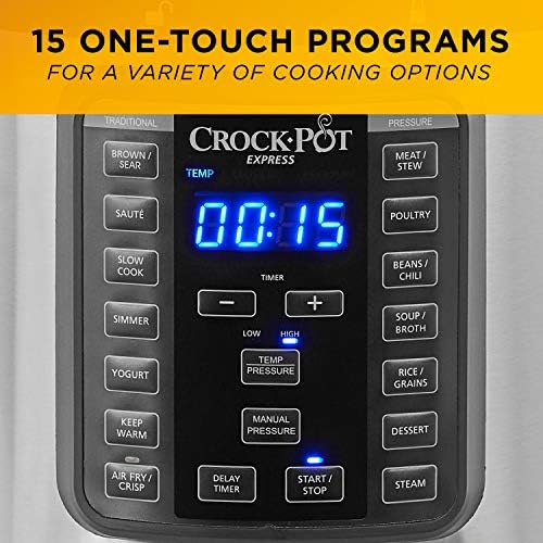 Express Crisp 8 Quart 10-in-1 Pressure Cooker - Curated Catalog U9