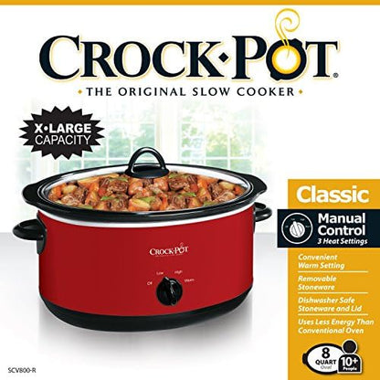 Express Crock 8 Quart Programmable Slow Cooker - Curated Catalog N7
