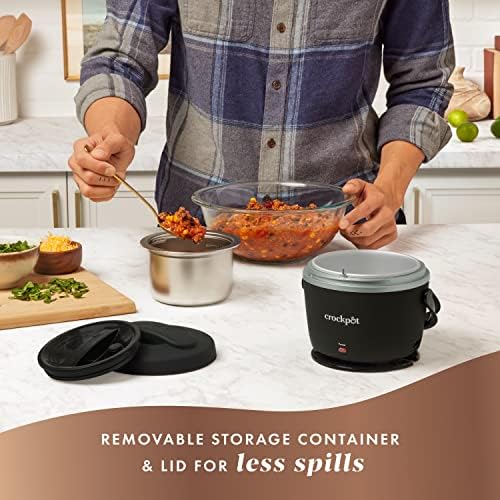 Electric Lunch Box Food Warmer 20oz – Black - Curated Catalog M2