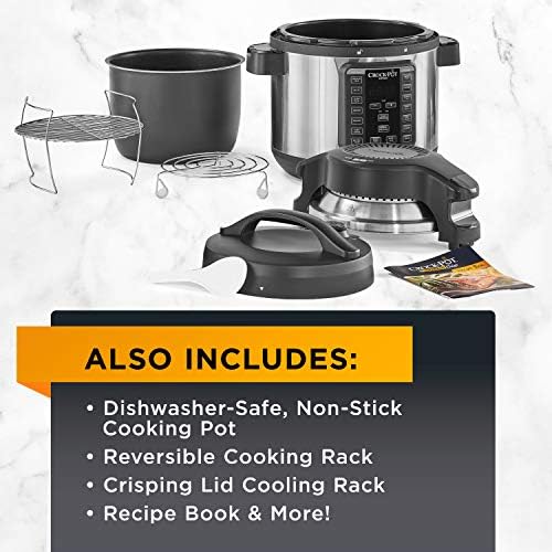 Express Crisp 8 Quart 10-in-1 Pressure Cooker - Curated Catalog U9