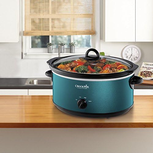 7 Quart Manual Slow Cooker – Turquoise - Curated Catalog I6