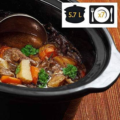 Cook & Carry 6 Quart Portable Slow Cooker - Curated Catalog U0