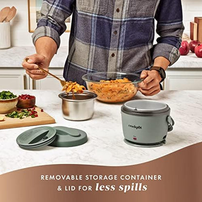 Portable Electric Lunch Box Food Warmer – Green - Curated Catalog T2