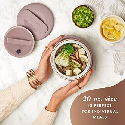 Electric Lunch Box Food Warmer 20oz – Blush Pink - Curated Catalog V1
