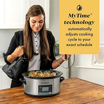 MyTime 6 Quart Programmable Slow Cooker - Curated Catalog S1