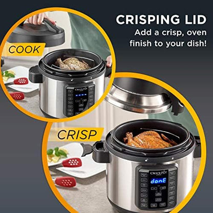 Express Crisp 8 Quart 10-in-1 Pressure Cooker - Curated Catalog U9