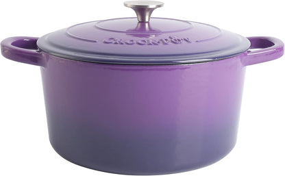 3 Quart Enameled Cast Iron Dutch Oven – Aqua - Curated Catalog W2