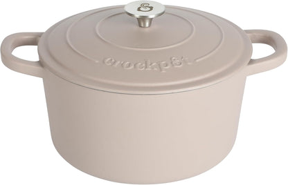 3 Quart Enameled Cast Iron Dutch Oven – Aqua - Curated Catalog J2