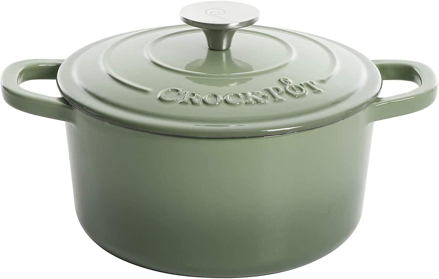 3 Quart Enameled Cast Iron Dutch Oven – Aqua - Curated Catalog W2