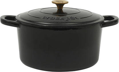 3 Quart Enameled Cast Iron Dutch Oven – Aqua - Curated Catalog W2