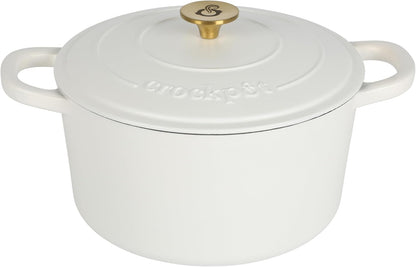 3 Quart Enameled Cast Iron Dutch Oven – Aqua - Curated Catalog W2
