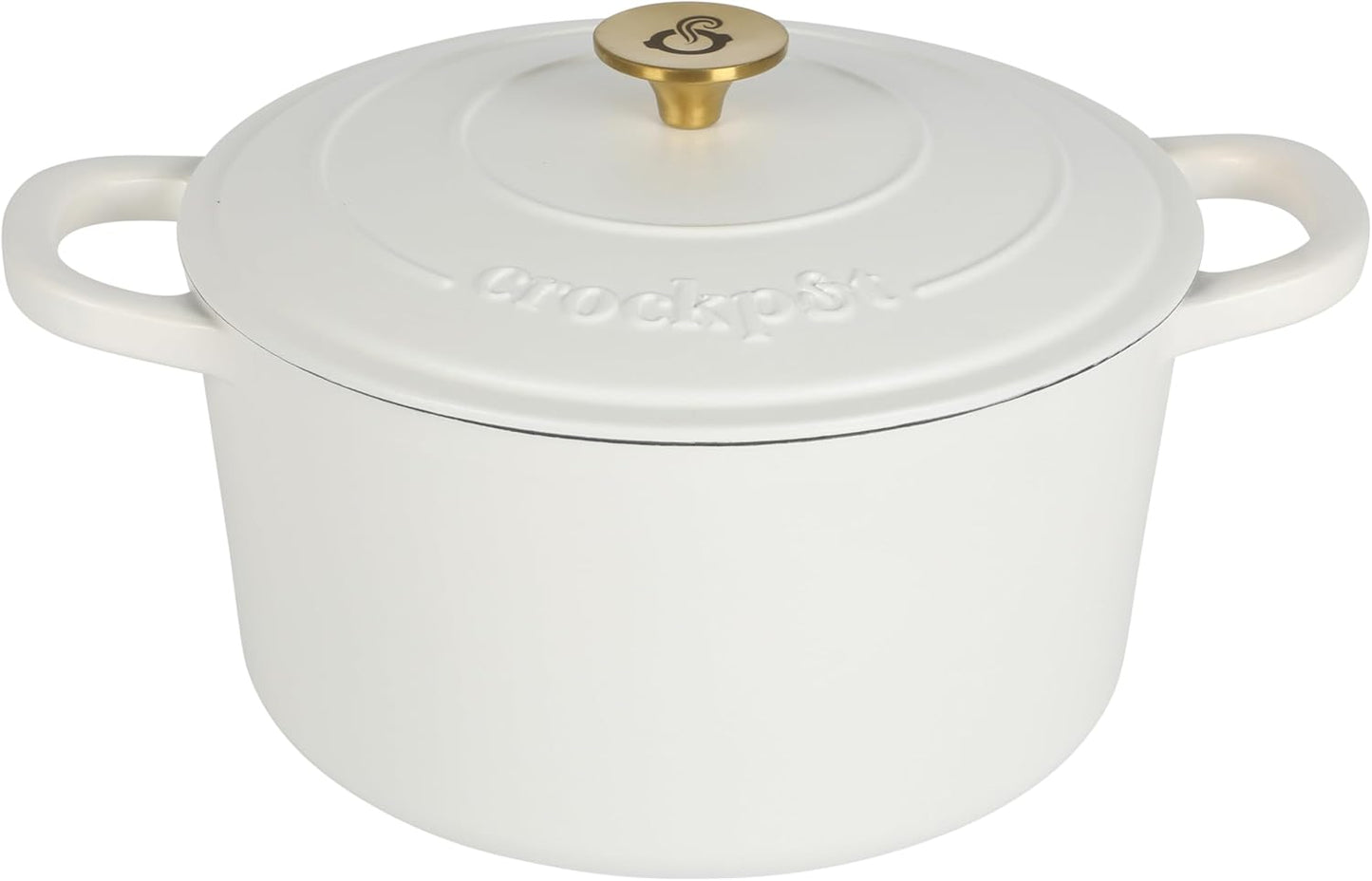 3 Quart Enameled Cast Iron Dutch Oven – Aqua - Curated Catalog J2