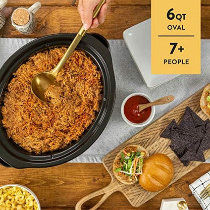 MyTime 6 Quart Programmable Slow Cooker - Curated Catalog S1