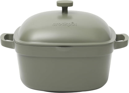 3 Quart Enameled Cast Iron Dutch Oven – Aqua - Curated Catalog J2
