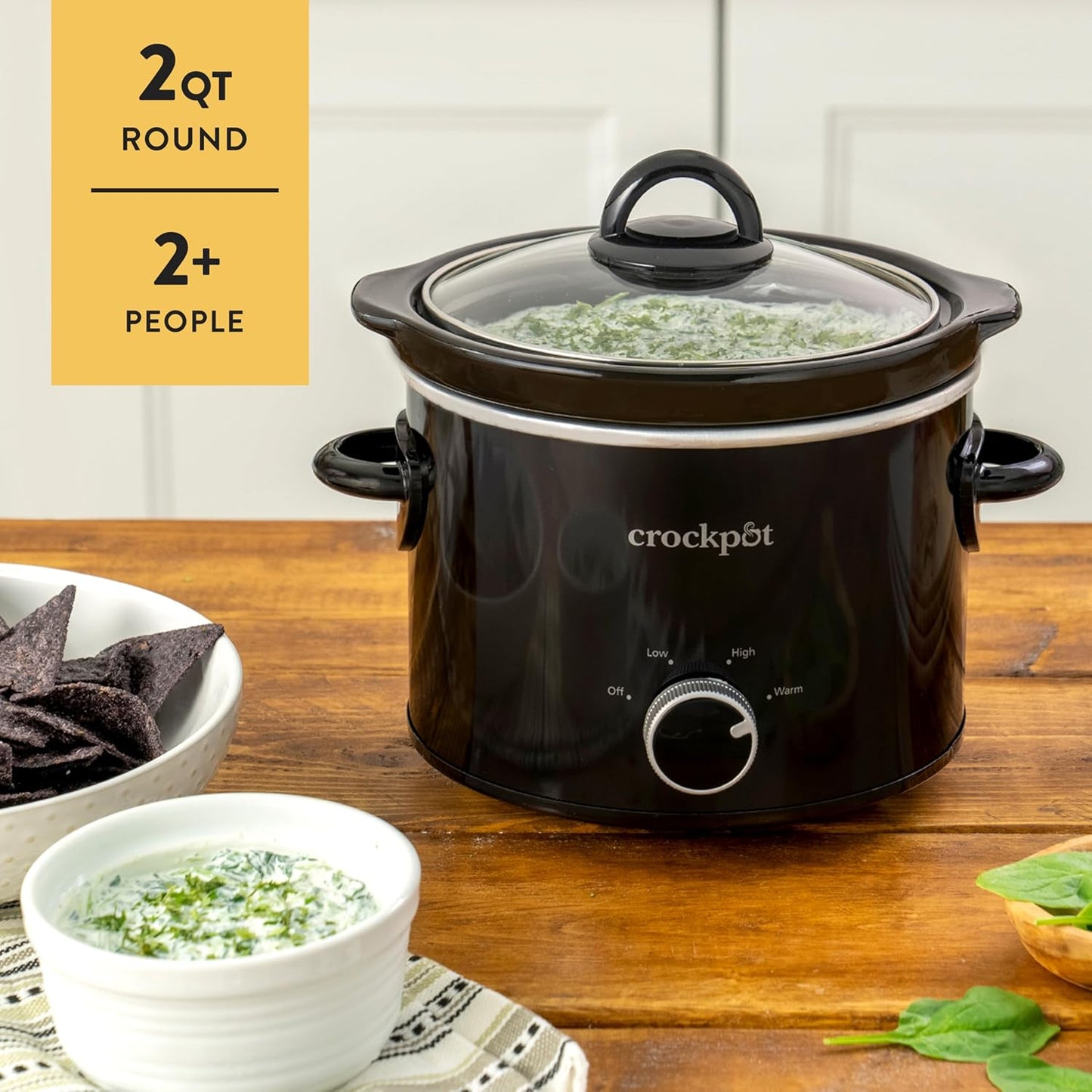 2 Quart Mini Slow Cooker – Classic Compact Cooker - Curated Catalog N9